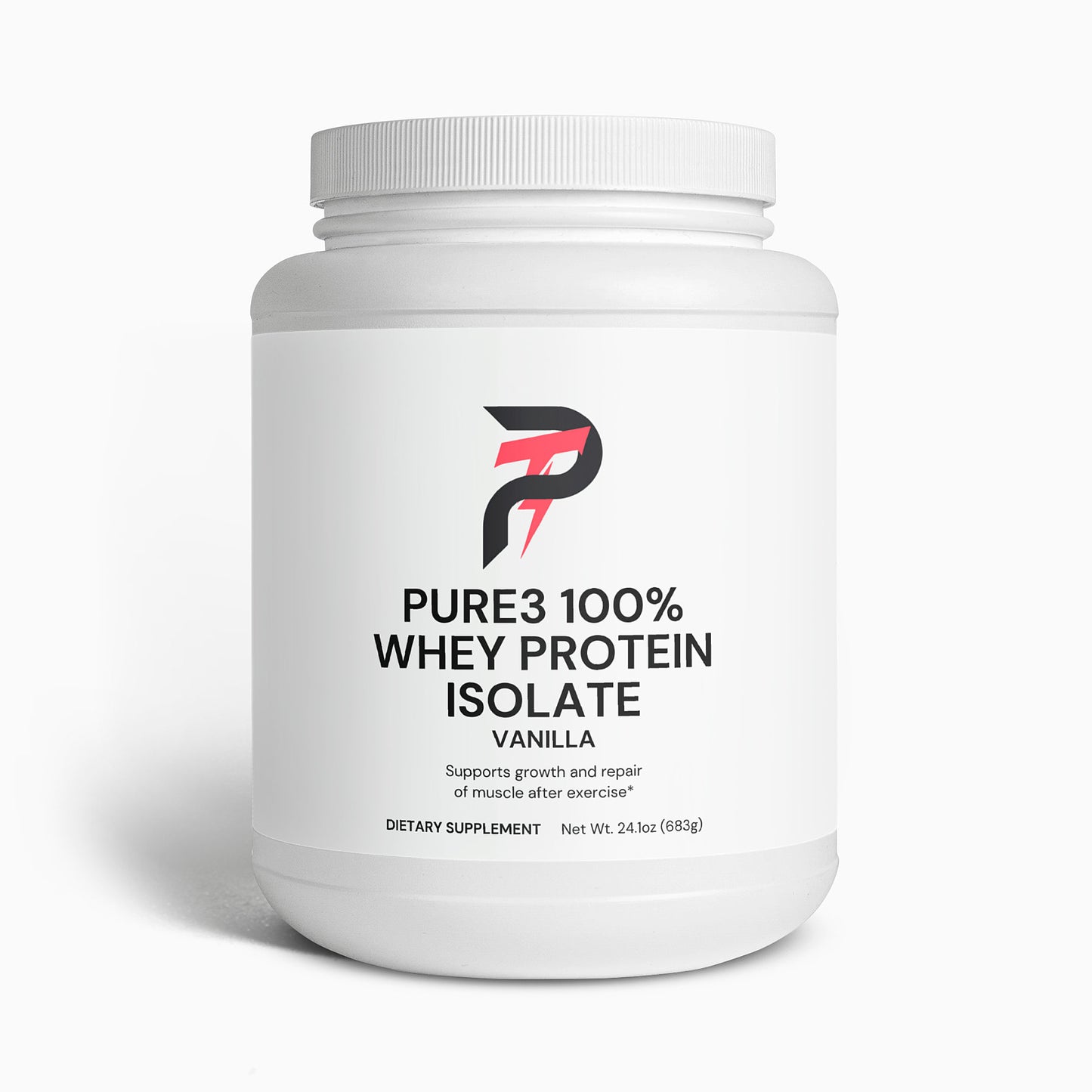 Pure3 100% Whey Protein Isolate (Vanilla)