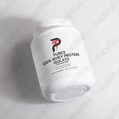 Pure3 100% Whey Protein Isolate (Chocolate)