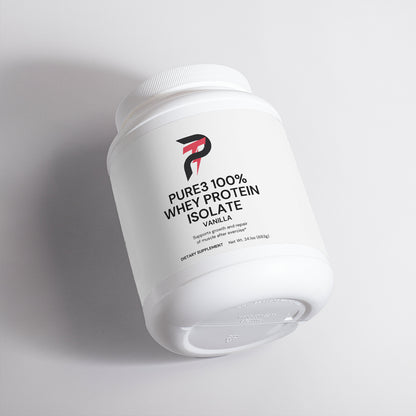 Pure3 100% Whey Protein Isolate (Vanilla)